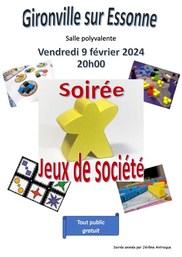 Image de couverture pour Soirée jeux de société